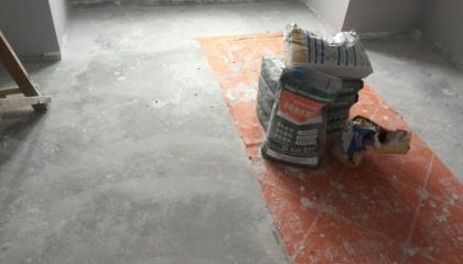 碧堤雅苑油漆階段