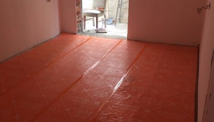 獅山新苑油漆階段