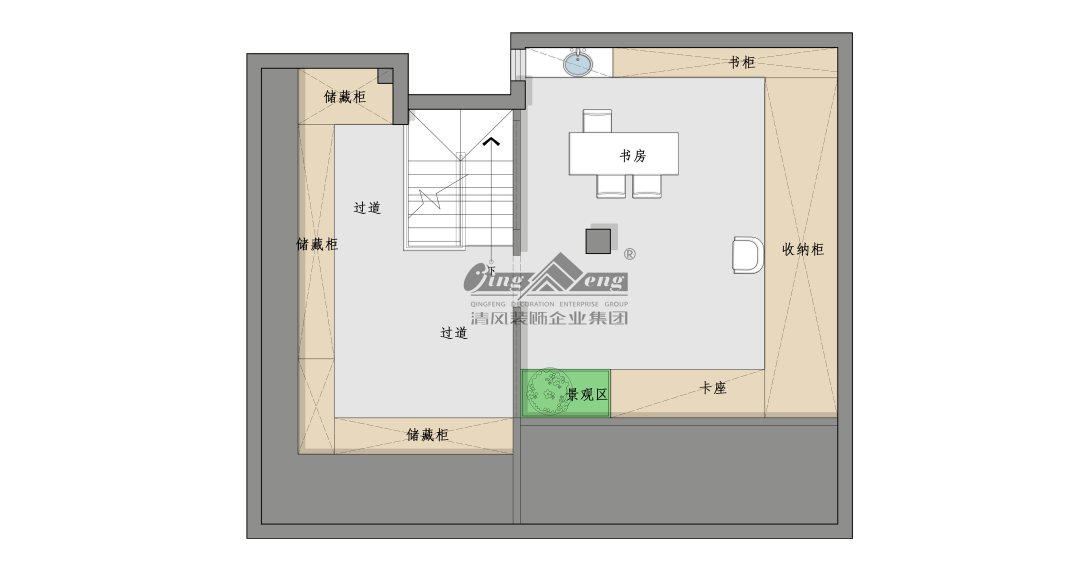 賞·析|300㎡輕法混搭風，時尚溫馨感拉滿！