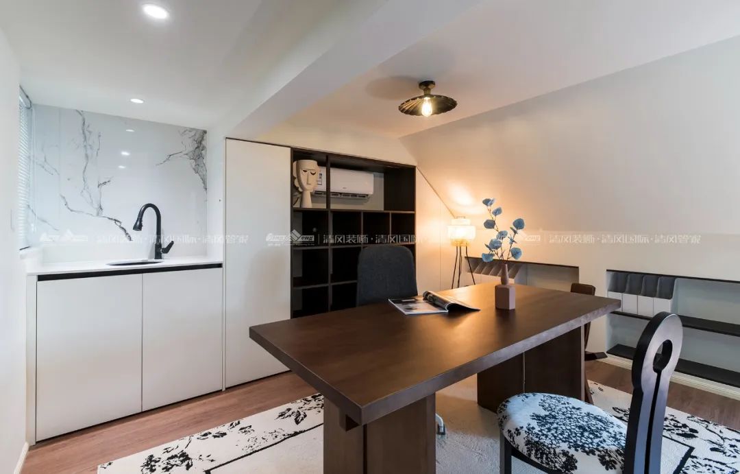 賞·析|300㎡輕法混搭風，時尚溫馨感拉滿！