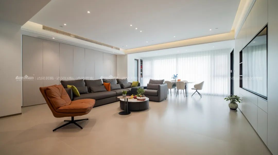 賞·析|236㎡現代簡約，歸心之居太好住啦！