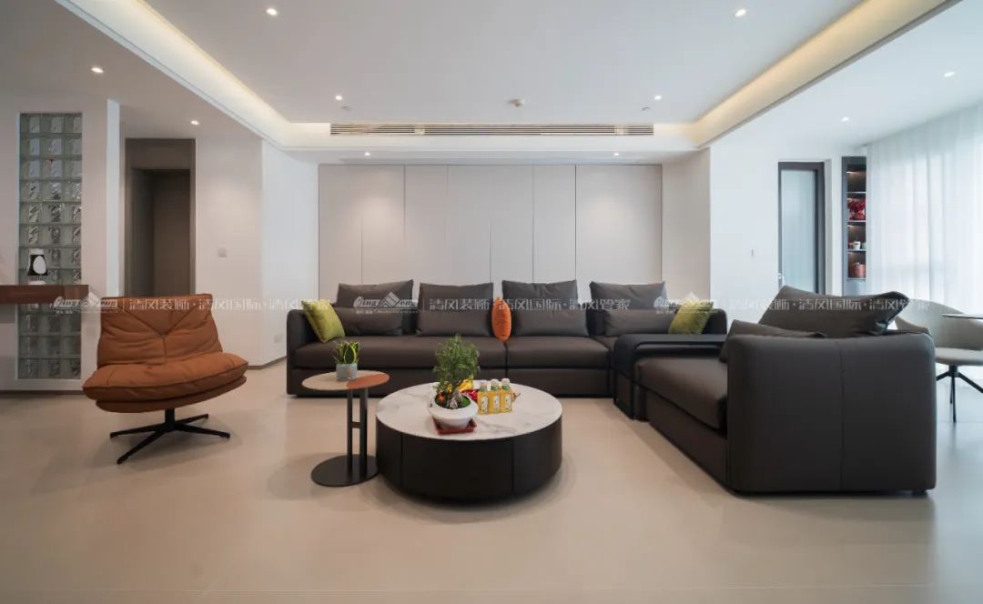 賞·析|236㎡現代簡約，歸心之居太好住啦！