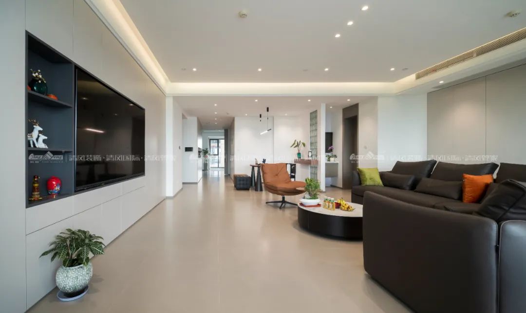 賞·析|236㎡現代簡約，歸心之居太好住啦！