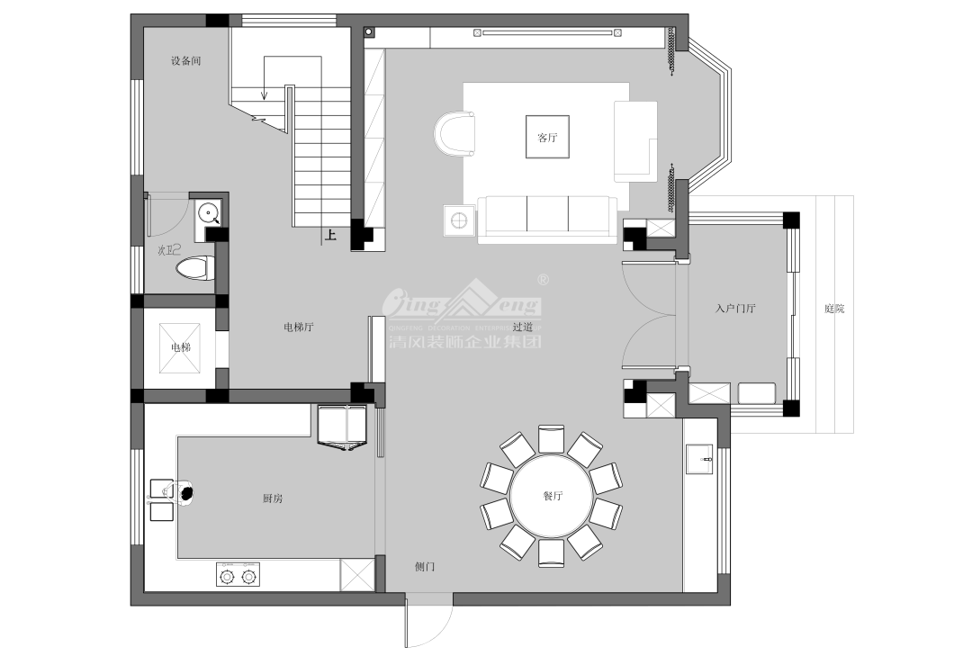 賞·析|420㎡現(xiàn)代簡(jiǎn)約，家是自然的延伸