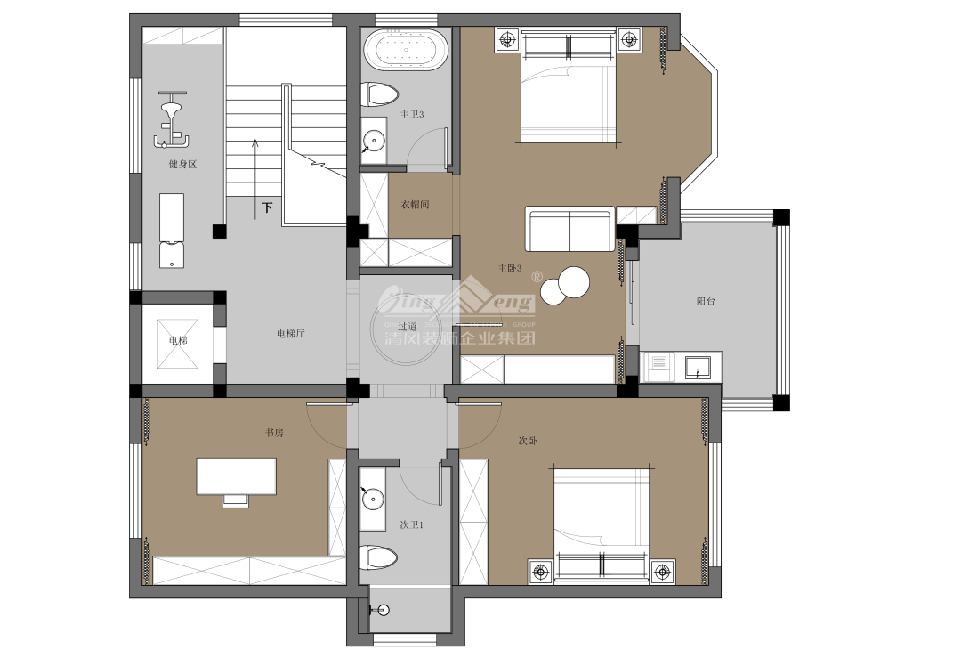 賞·析|420㎡現(xiàn)代簡(jiǎn)約，家是自然的延伸