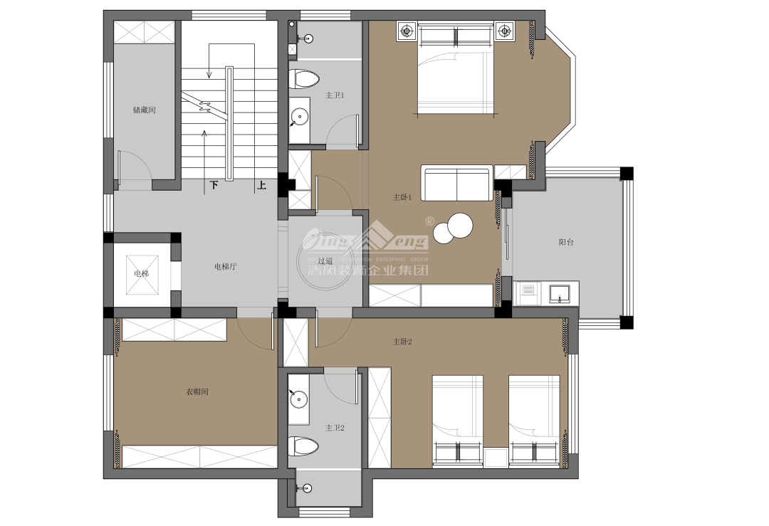 賞·析|420㎡現(xiàn)代簡(jiǎn)約，家是自然的延伸